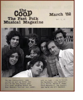 Bill Bachmann 
Fast Folk Musical Magazine
March 1982